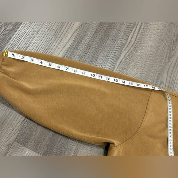 SOLD-Lululemon Size 18 Softstreme Sweatshirt Perfectly Oversized Cropped Crew - Picture 8 of 14